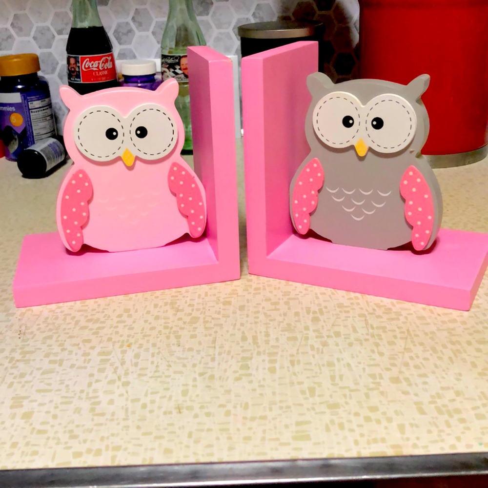 Owl bookends